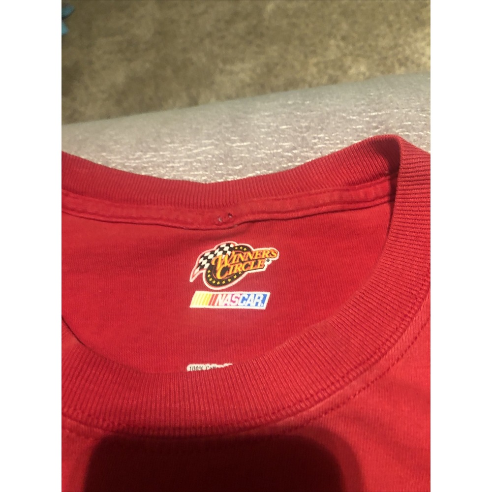 Kasey Khane Red Nascar‎ Tshirt Size Medium Short Sleeve Charger - Picture 3 of 7